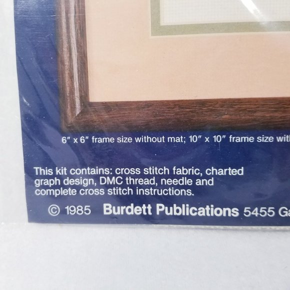 Dale Burdett Vtg. Pitiful Pals Cross Stitch Kit - Picture 4 of 6